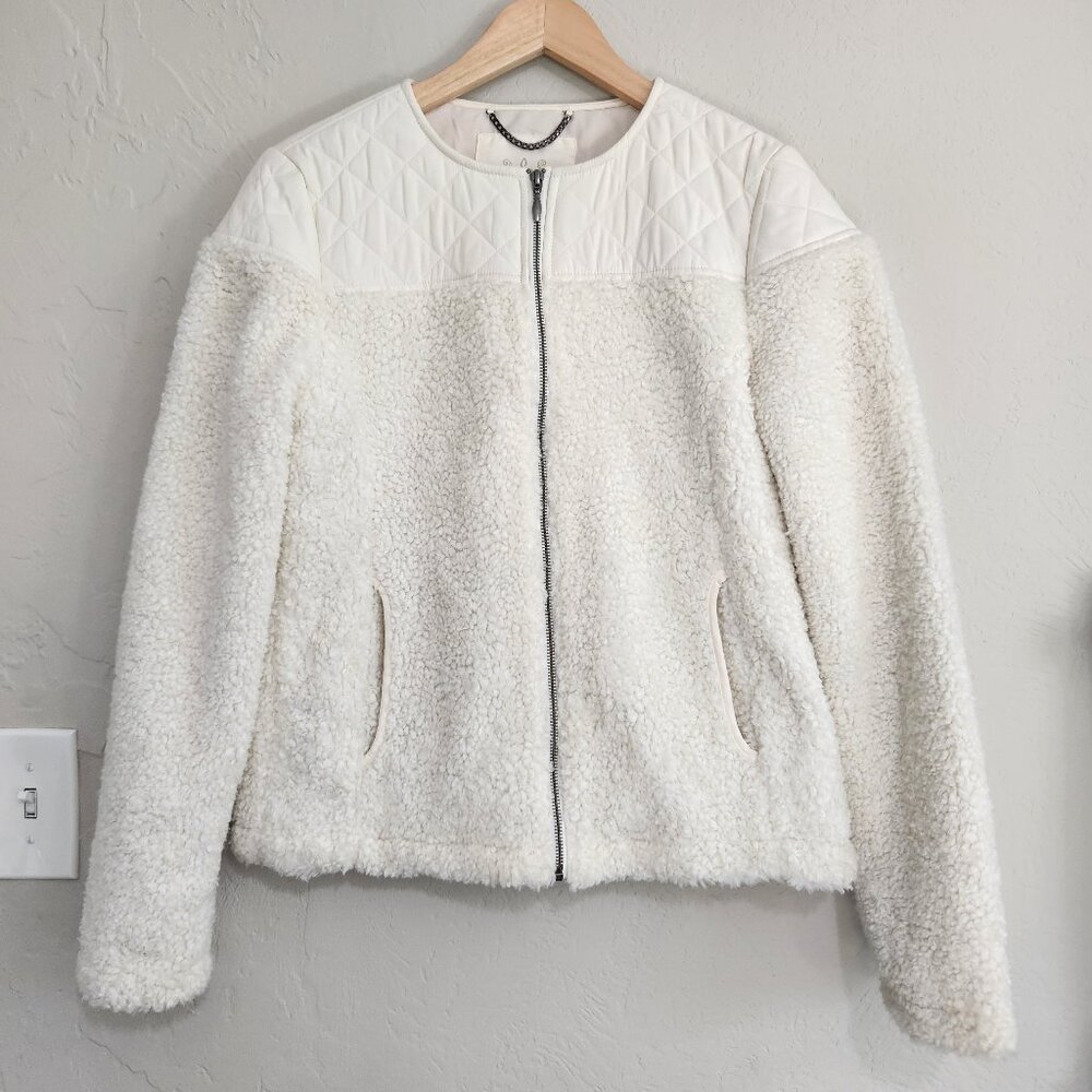 Prana: Fluffy Zip-Up Jacket